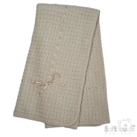 SH12-COF: Luxury Hanging Coffee Waffle Shawl